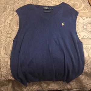 Blue Ralph Lauren vest